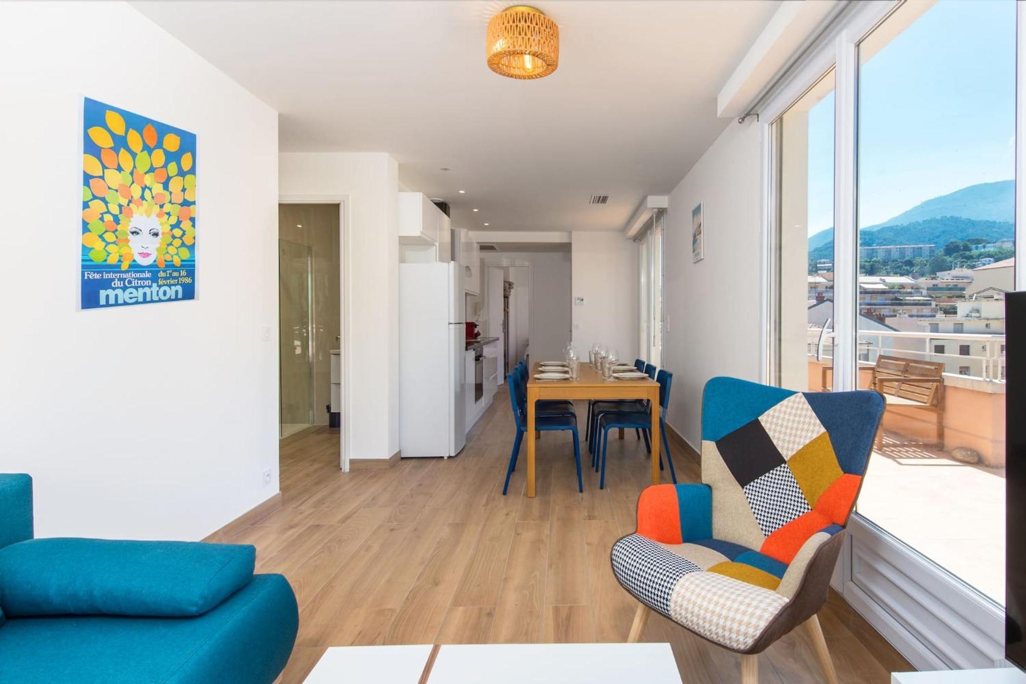 Gloria Marris Apartment Menton Exterior photo